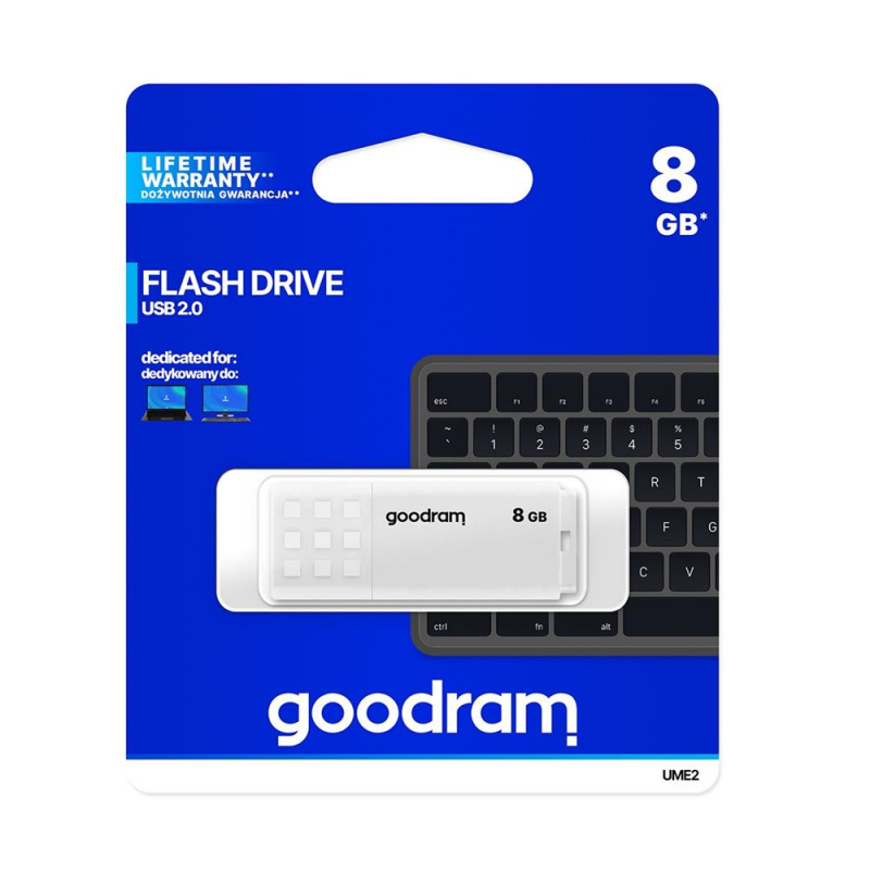 Clé USB 2.0 (8Go) - UME2-0080W0R11 - Blanc – PhoneFrance