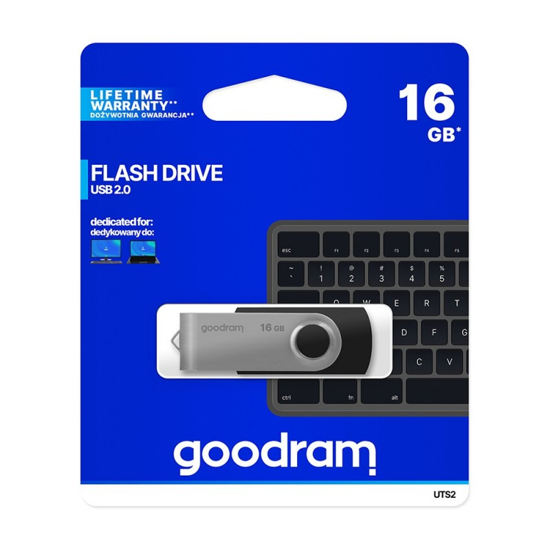 Clé USB 2.0 (16Go) - UTS2-0160K0R11 - Noir – PhoneFrance
