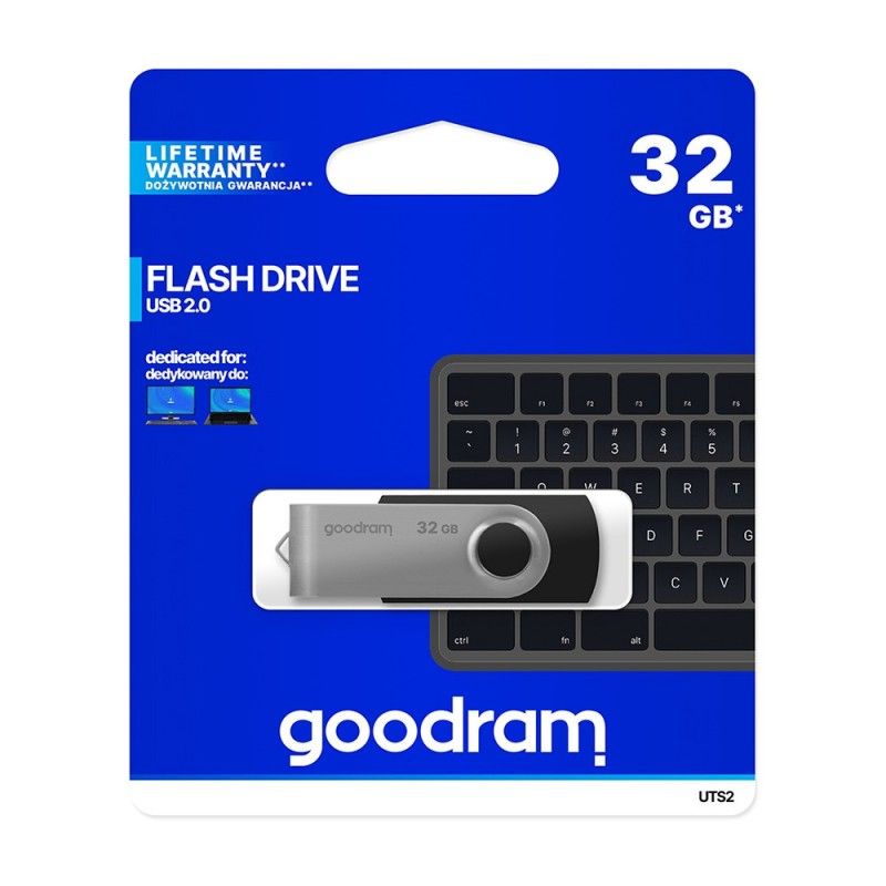 Clé USB 2.0 (32Go) - UTS2-0320K0R11 - Noir – PhoneFrance