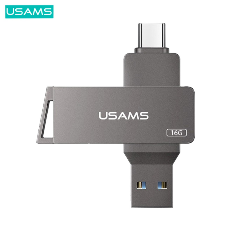 Clé Usams USB-C + USB 3.0 (16Go) - US- - Noir – PhoneFrance
