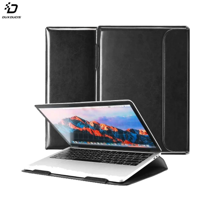 Housse Hefi Dux Ducis pour MacBook 12" Noir – PhoneFrance