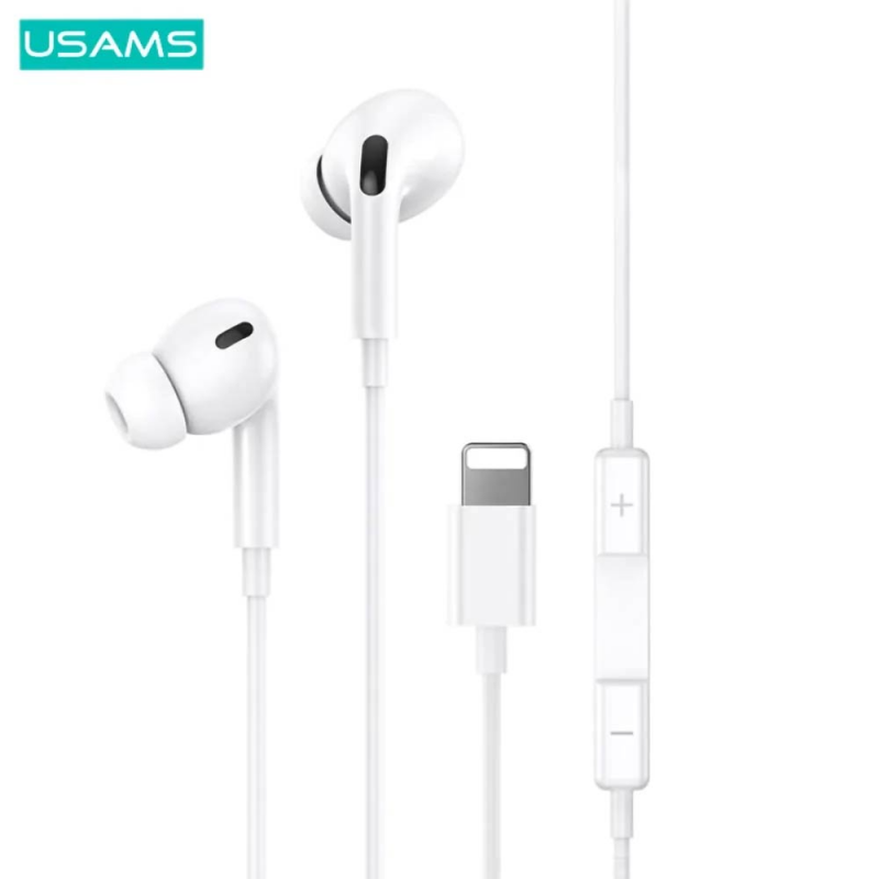Écouteurs Usams US- (Bluetooth) Blanc – PhoneFrance