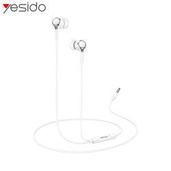 Écouteurs Jack 3.5mm Yesido YH53 Blanc – PhoneFrance
