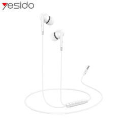 Écouteurs Jack 3.5mm Yesido YH46 Blanc – PhoneFrance
