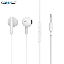 Écouteurs Jack 3.5mm CONNECT MC-EFBJ01 Blanc – PhoneFrance