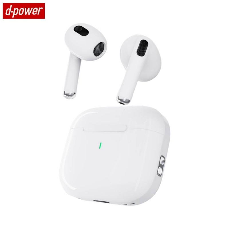 Écouteurs d-power K6201 (BT 5.3) Blanc – PhoneFrance