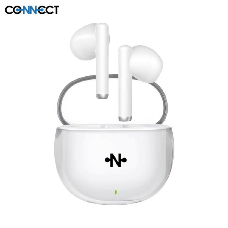 Écouteurs CONNECT MC-EB02 (BT 5.3) USB-C Blanc – PhoneFrance