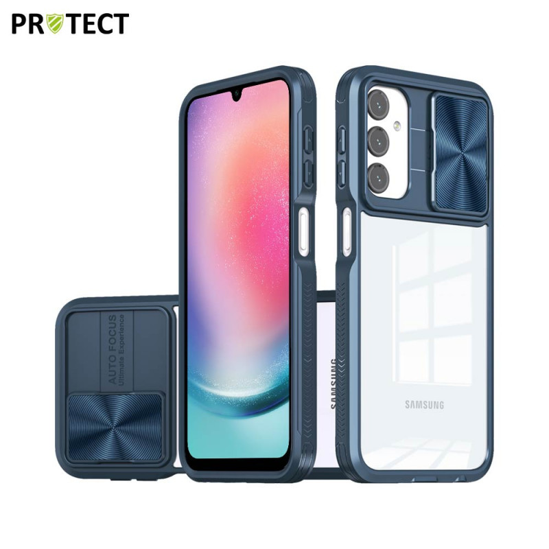 Coque Samsung Galaxy A24 4G A245 Bleu Marine – PhoneFrance