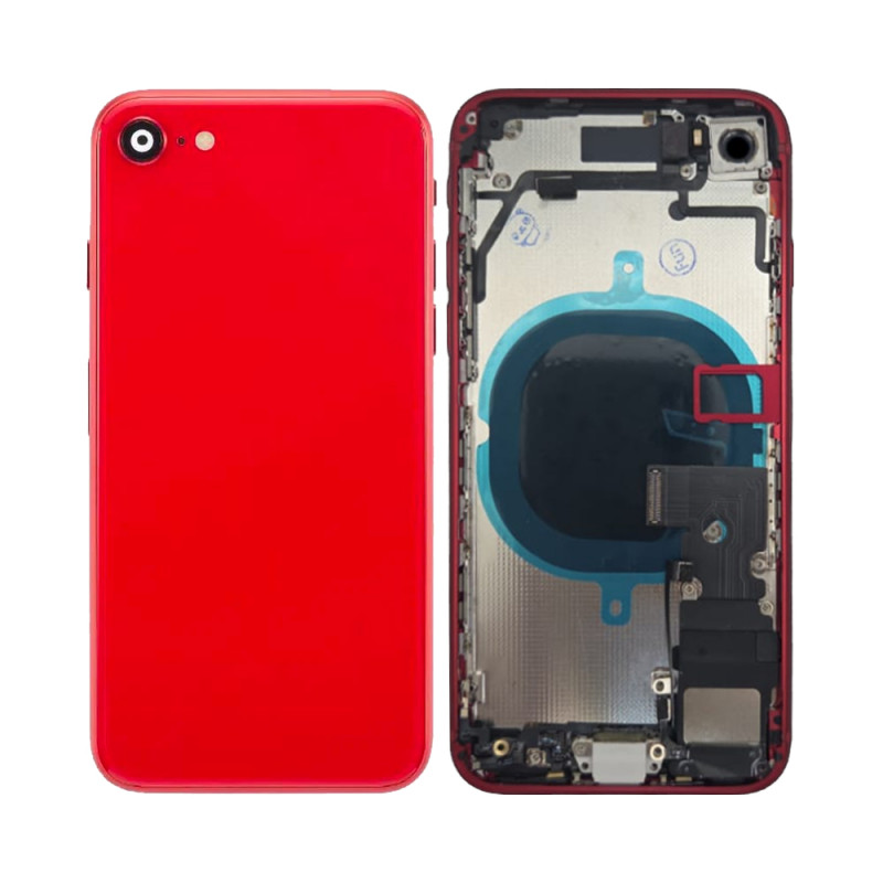 Coque Apple iPhone SE 2020 (2nd Gen) Rouge – PhoneFrance