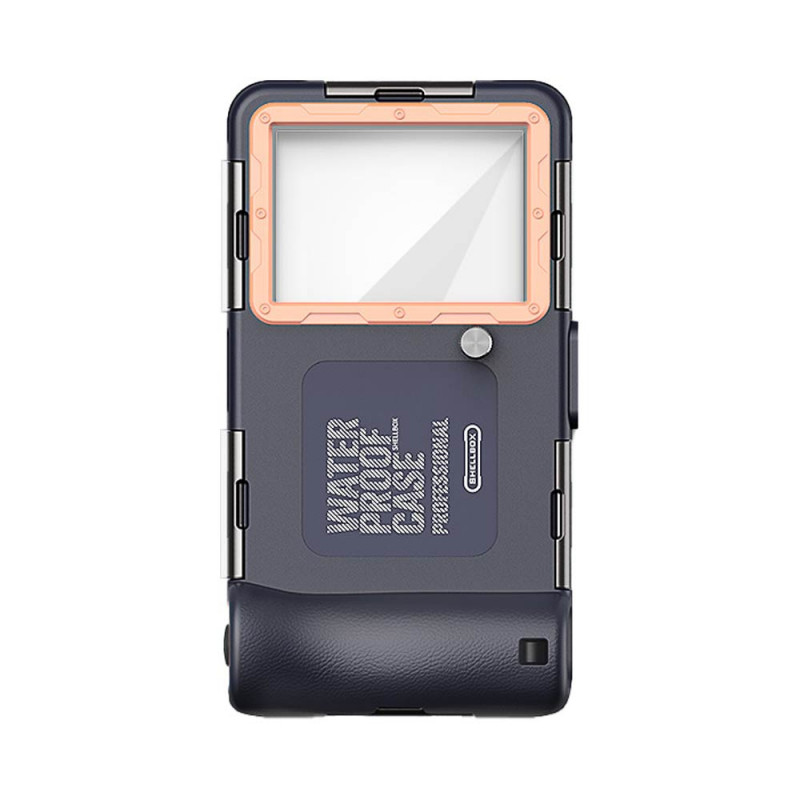 Coque Universelle 6.8" Bouton Photo Bleu – PhoneFrance