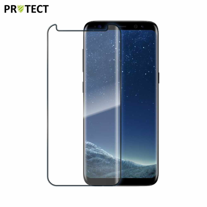Verre Trempé Intégral PROTECT pour Samsung Galaxy S8 G950 Noir