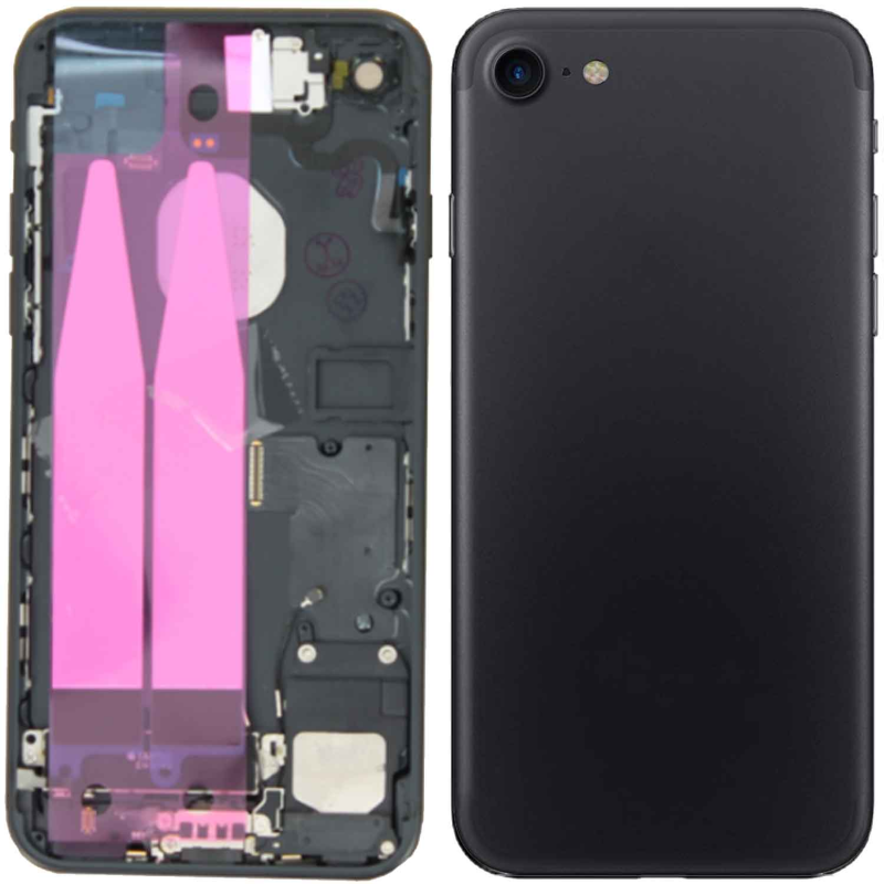 Coque de Réparation Complète Premium Apple iPhone 7 Noir