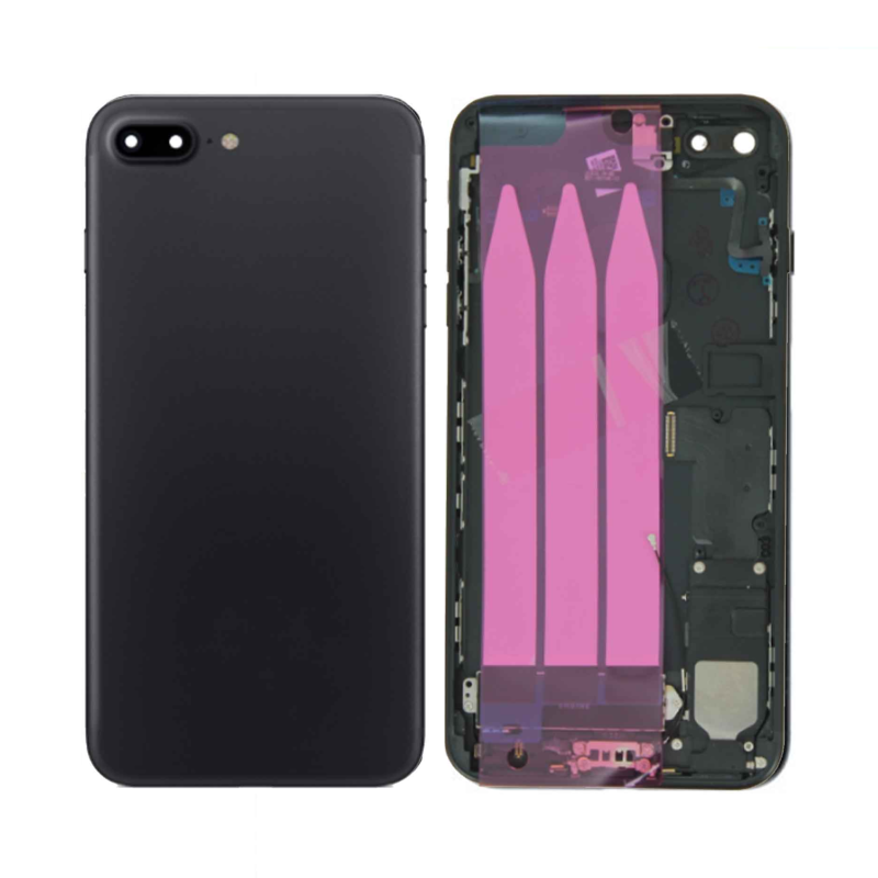 Coque de Réparation Complète Premium Apple iPhone 7 Plus Noir