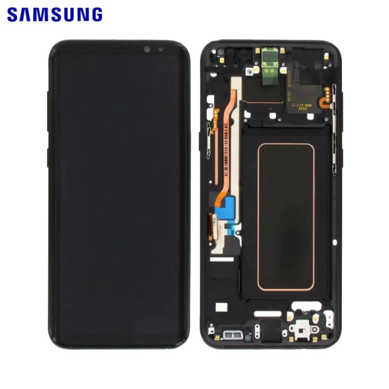 Ecran Tactile Original Samsung Galaxy S8 Plus G955 GH97-20469A GH97-20470A GH97-20564A GH97-20565A Noir Carbone