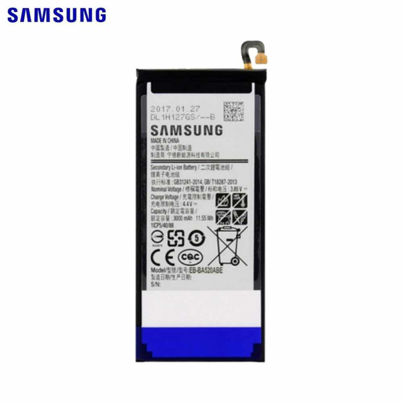 Batterie Originale Samsung Galaxy A5 2017 A520/Galaxy J5 2017 J530 GH43-04680A EB-BA520ABE