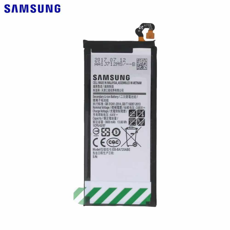 Batterie Originale Samsung Galaxy J7 2017 J730 GH43-04688B EB-BJ730ABE