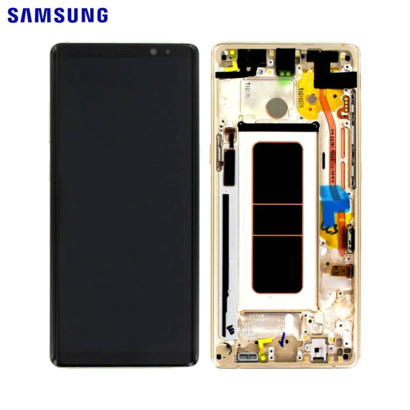 Ecran Tactile Original Samsung Galaxy Note 8 N950 GH97-21065D GH97-21066D Or