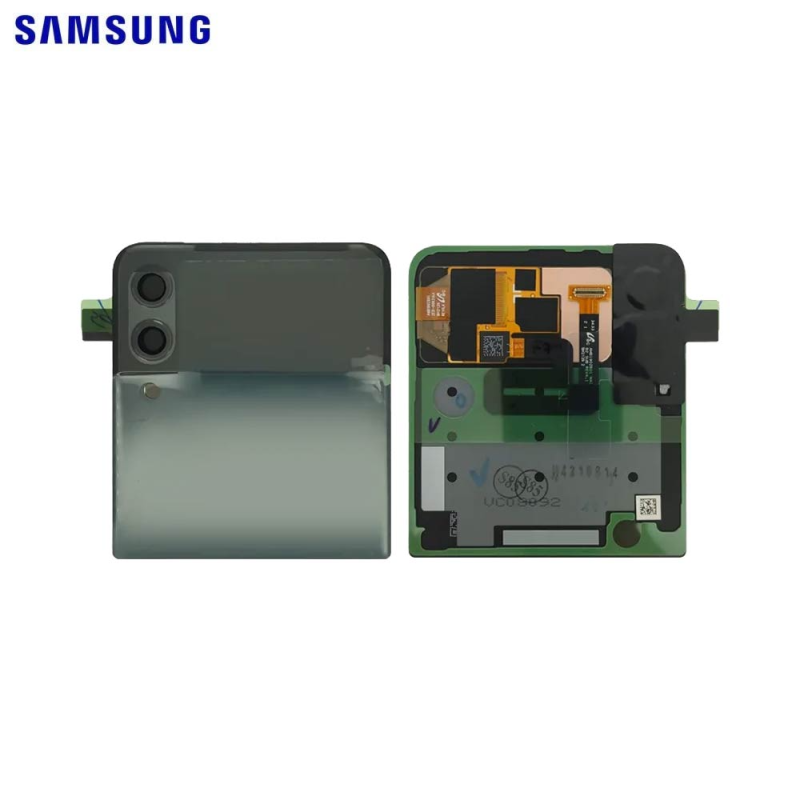 Ecran Tactile Externe Original avec Cache Arrière Samsung Galaxy Z Flip 3 5G F711 (Supérieur) GH97-26773C Vert