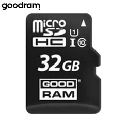Carte Mémoire Goodram microSDHC (32Go) Class 10 UHS-I - M1AA-0320R12