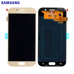 Ecran Tactile Original Samsung Galaxy A5 2017 A520 GH97-19733B GH97-20135B Or