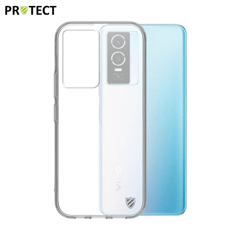 Coque Silicone PROTECT pour Vivo Y76 5G Transparent
