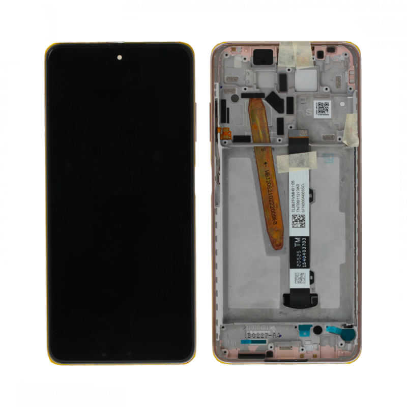 Ecran Tactile avec Châssis Xiaomi Poco X3 Pro Bronze Satine
