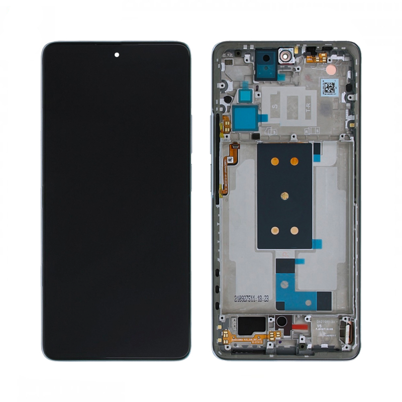 Ecran Tactile OEM avec Châssis Xiaomi 11T 5G Argent