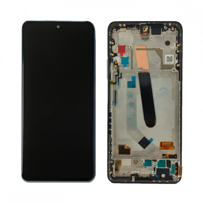 Ecran Tactile Oled avec Châssis Xiaomi Poco F3 (120Hz) Blanc Arctique
