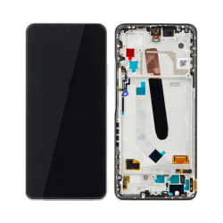Ecran Tactile avec Châssis Xiaomi Mi 11i 5G Blanc Céleste