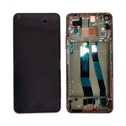 Ecran Tactile OEM avec Châssis Xiaomi Mi 11 Lite 4G Rose Pêche