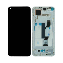 Ecran Tactile OEM avec Châssis Xiaomi Mi 10T 5G/Mi 10T Pro 5G Argent