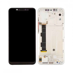 Ecran Tactile Oled avec Châssis Xiaomi Mi 8 Argent