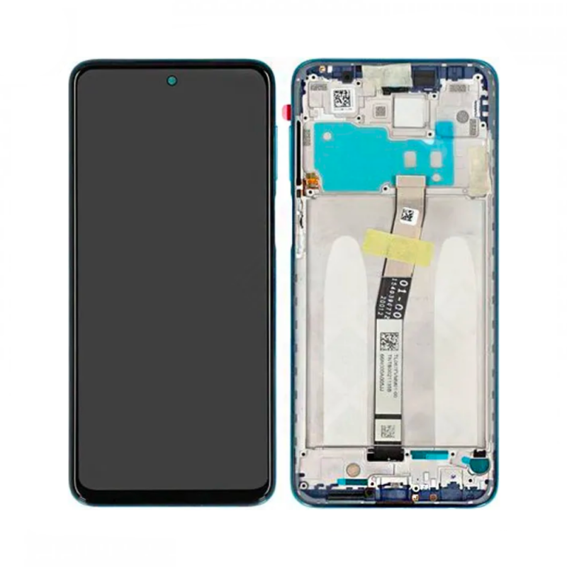 Ecran Tactile OEM avec Châssis Xiaomi Redmi Note 9S Aurora Blue