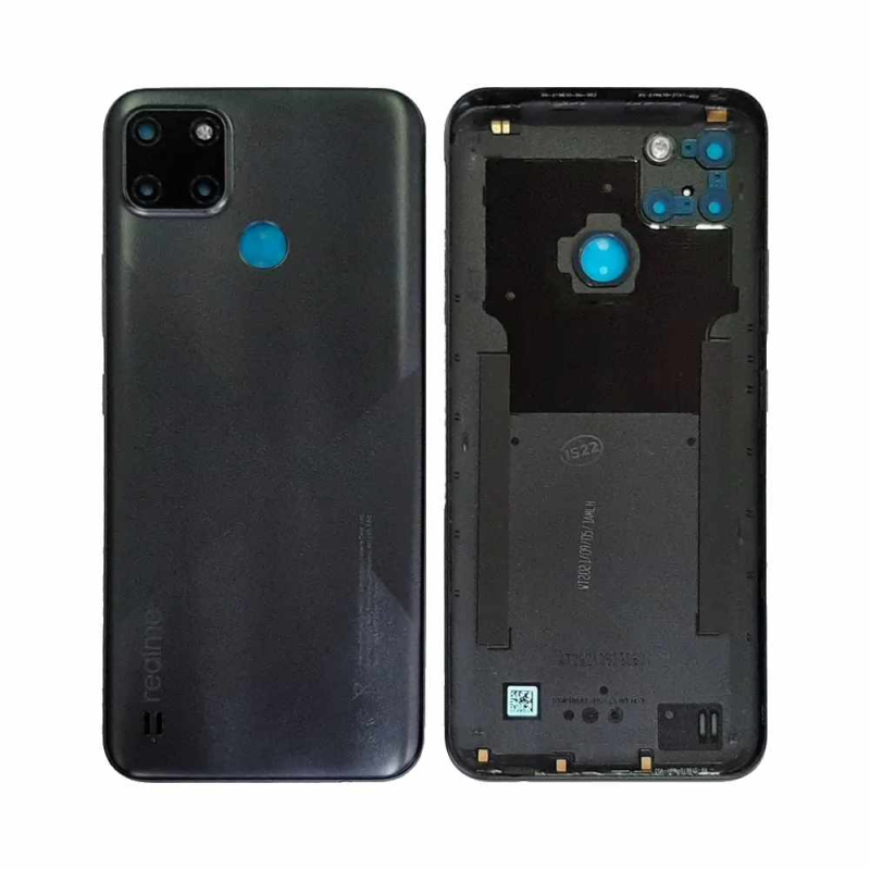 Cache Arrière Premium Realme C21-Y Noir Hache