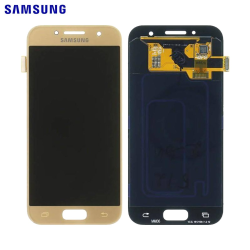 Ecran Tactile Original Samsung Galaxy A3 2017 A320 GH97-19732B GH97-19753B Or