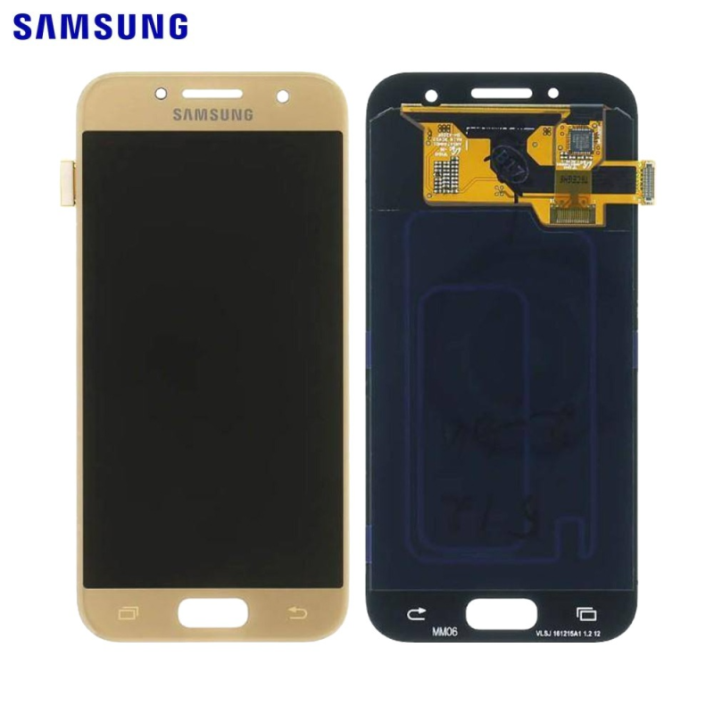 Ecran Tactile Original Samsung Galaxy A3 2017 A320 GH97-19732B GH97-19753B Or