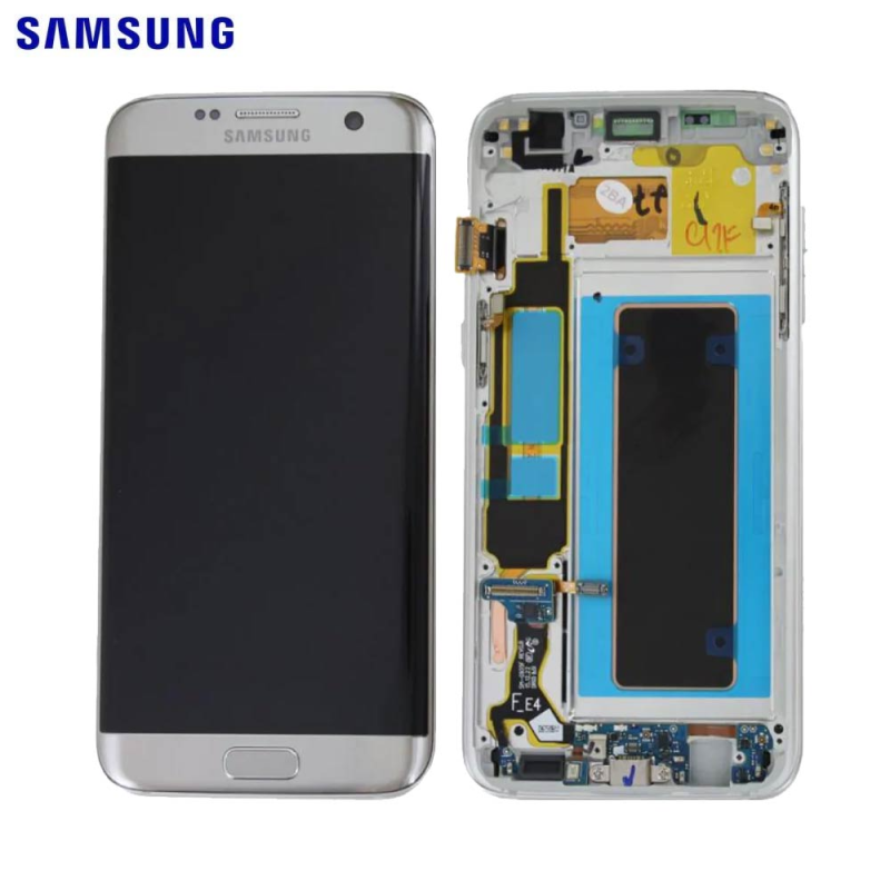 Ecran Tactile Original Samsung Galaxy S7 Edge G935 GH97-18530B GH97-18533B GH97-18594B GH97-18767B Argent