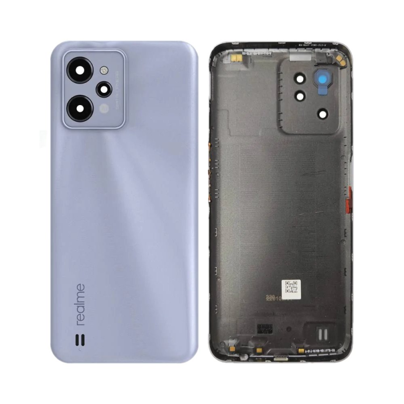 Cache Arrière Premium Realme C31 Argent Clair