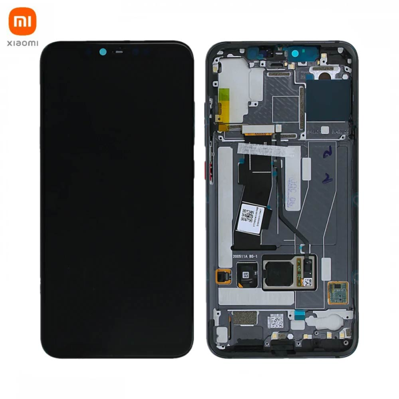 Ecran Tactile Original Xiaomi Mi 8 Pro 5600050D2T00 5601100040B6 5606100690B6 Noir