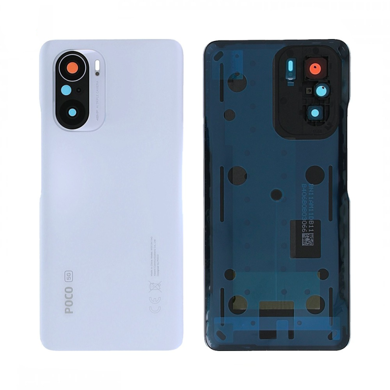 Cache Arrière Premium Xiaomi Poco F3 Blanc Arctique